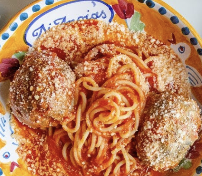 DiAnoia's Eatery signature dishes Gnocchi & MeatballsCacio e PepeSpaghetti & Meatballs